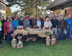 Sprejem članov ČD Lovrenc na Pohorju